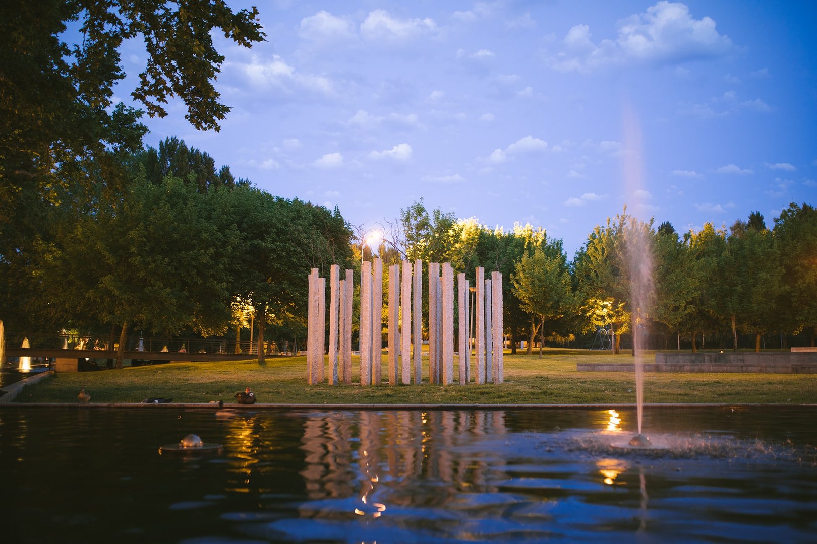 El parque incluye los nombres más representativos de la escultura portuguesa contemporánea