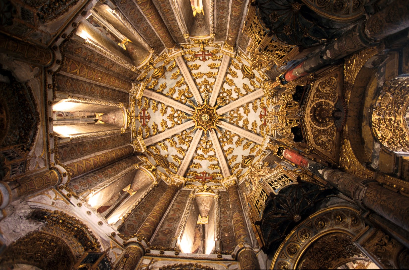 Interior de la Charola - Convento de Cristo