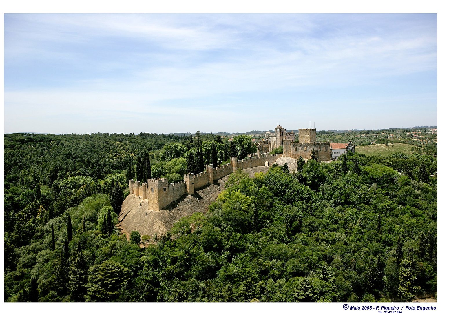 Castle of Tomar or Knights Templar Castle