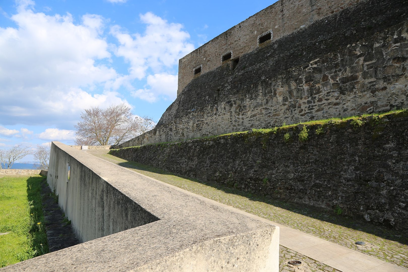 Acceso al castillo/fortaleza