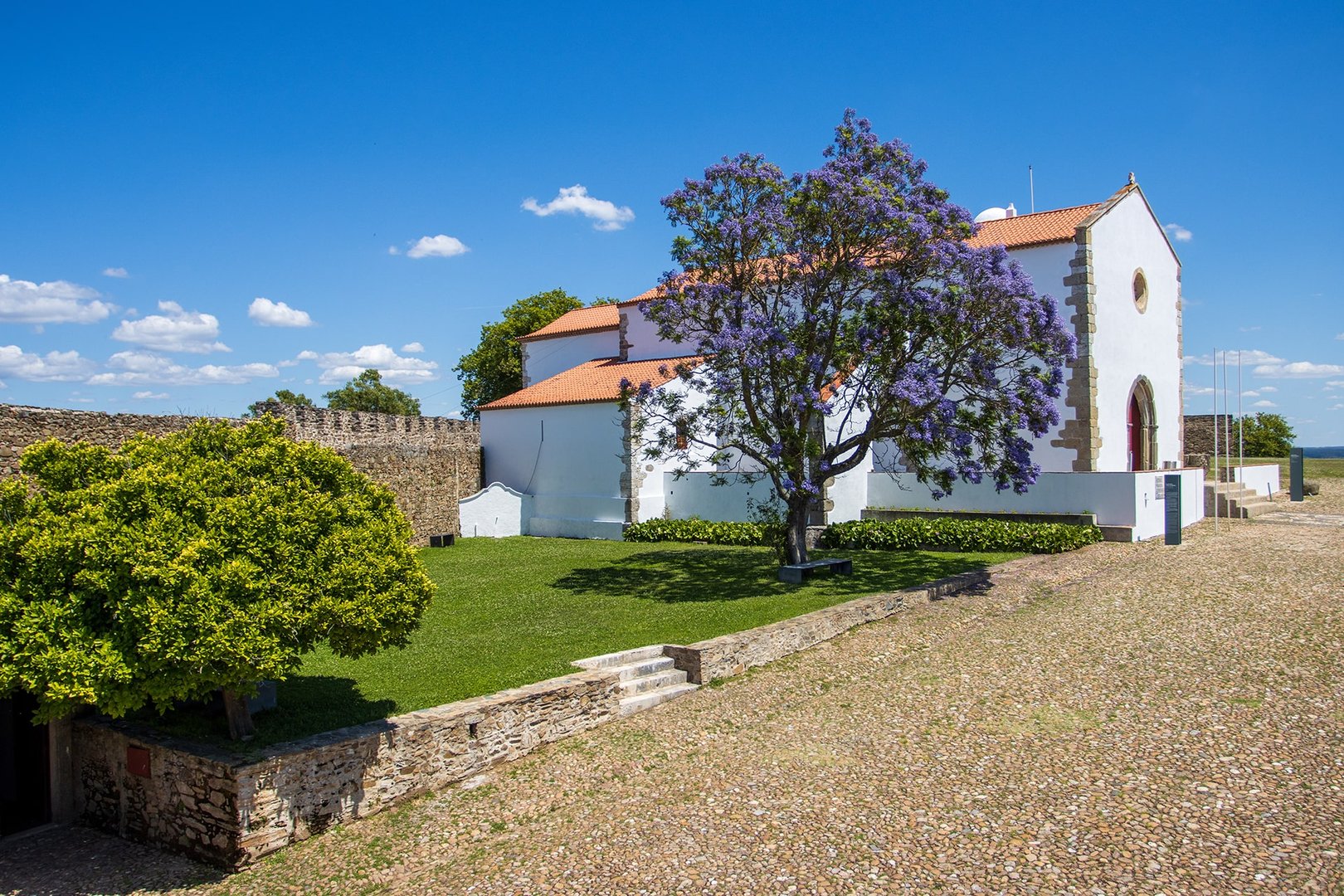 El jardín de Stoffel, militar responsable de su construcción