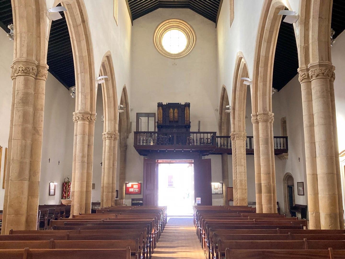 Interior de la Iglesia de San Juan Bautista