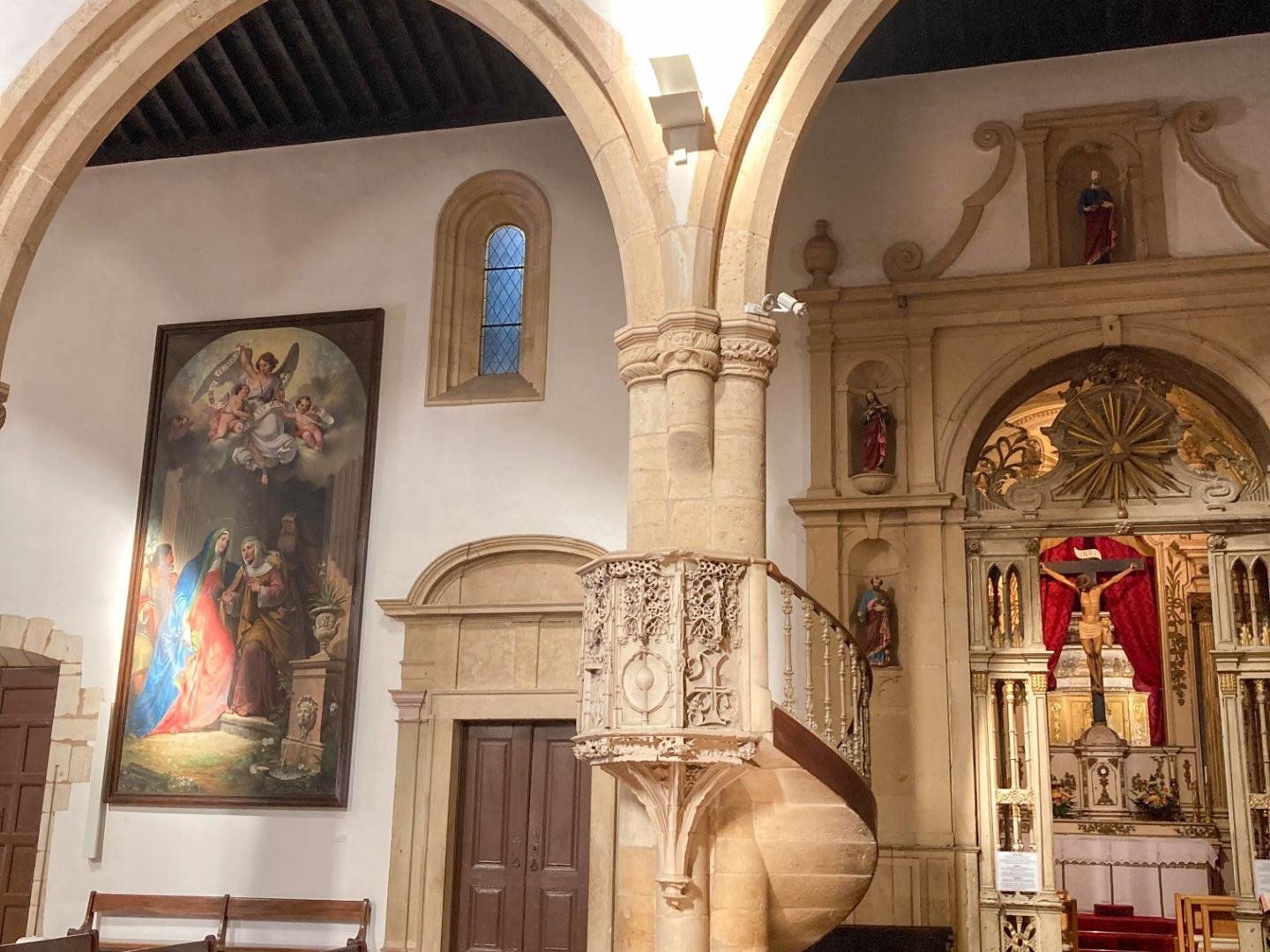 Interior of the Church of Saint John the Baptist