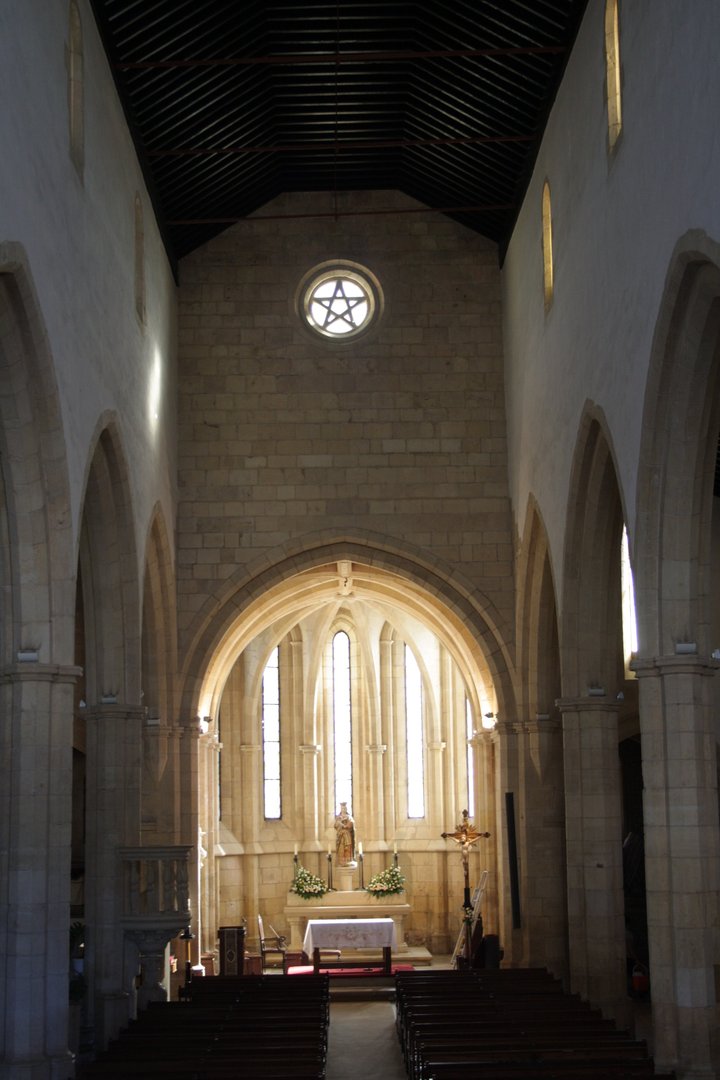 Intérieur de l'église Santa Maria do Olival