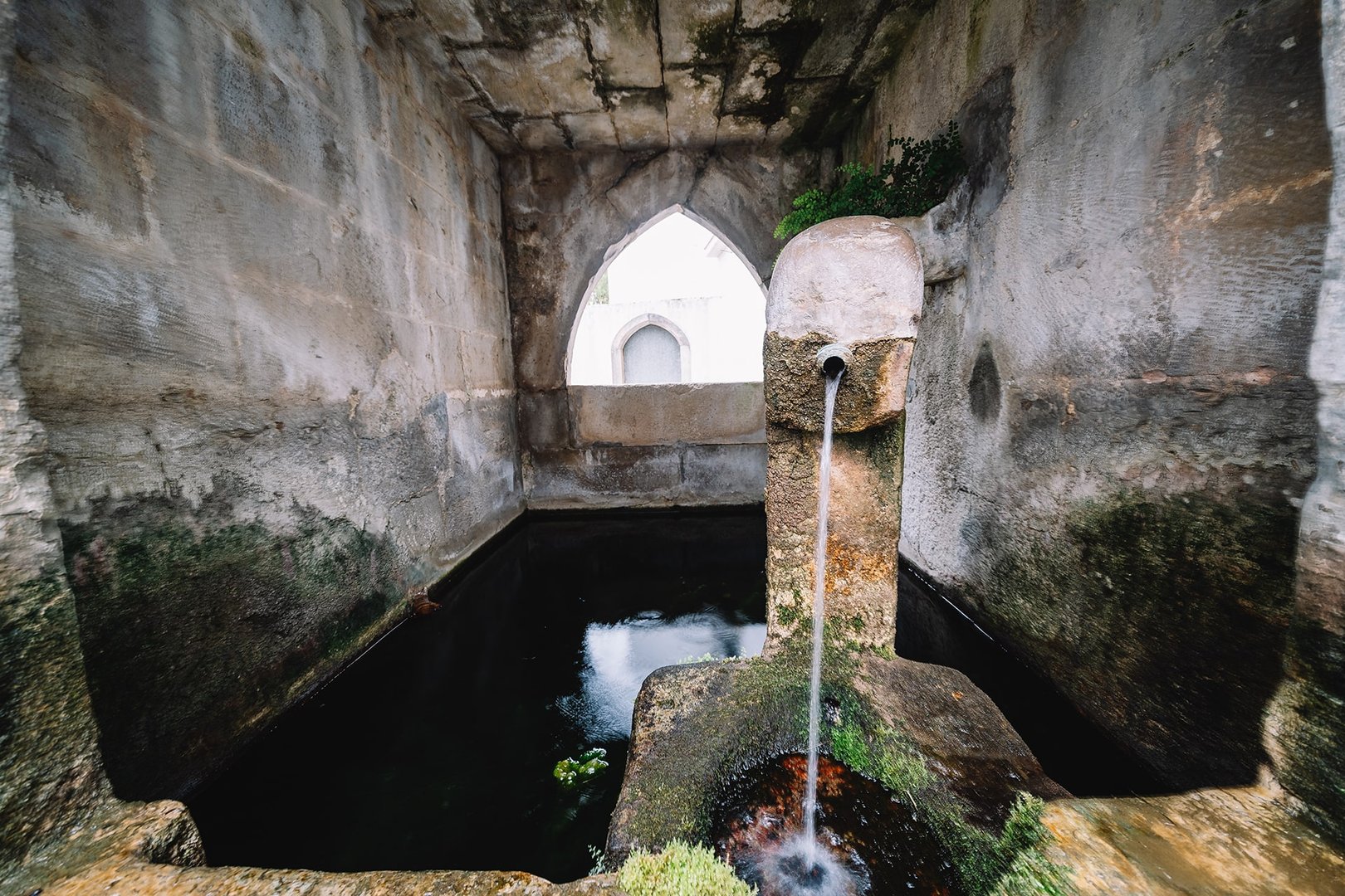 Fontaine gothique