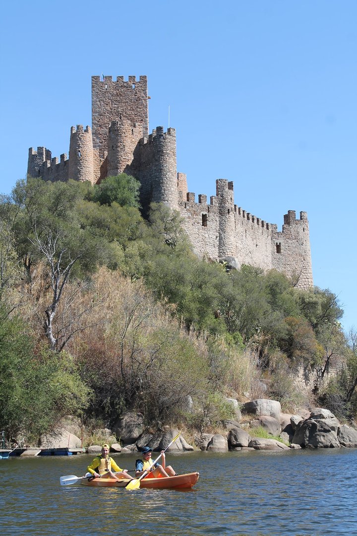 Deportes náuticos en el río Tejo